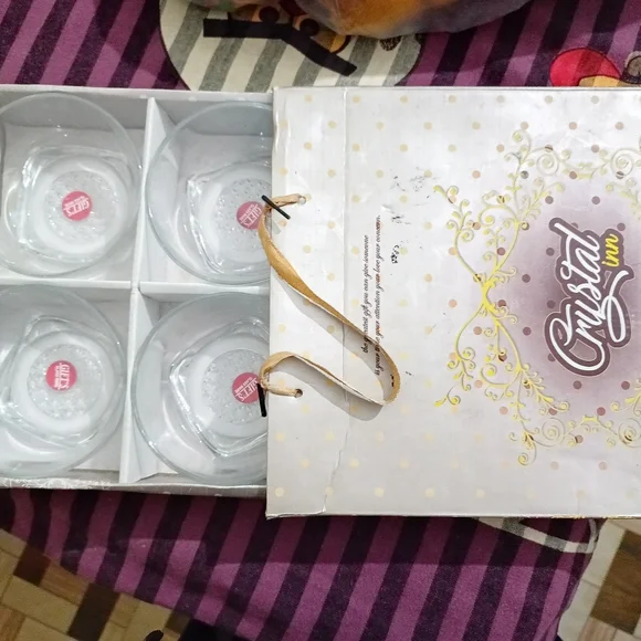 6 pcs glass bowl gift set - Picture 4 of 5